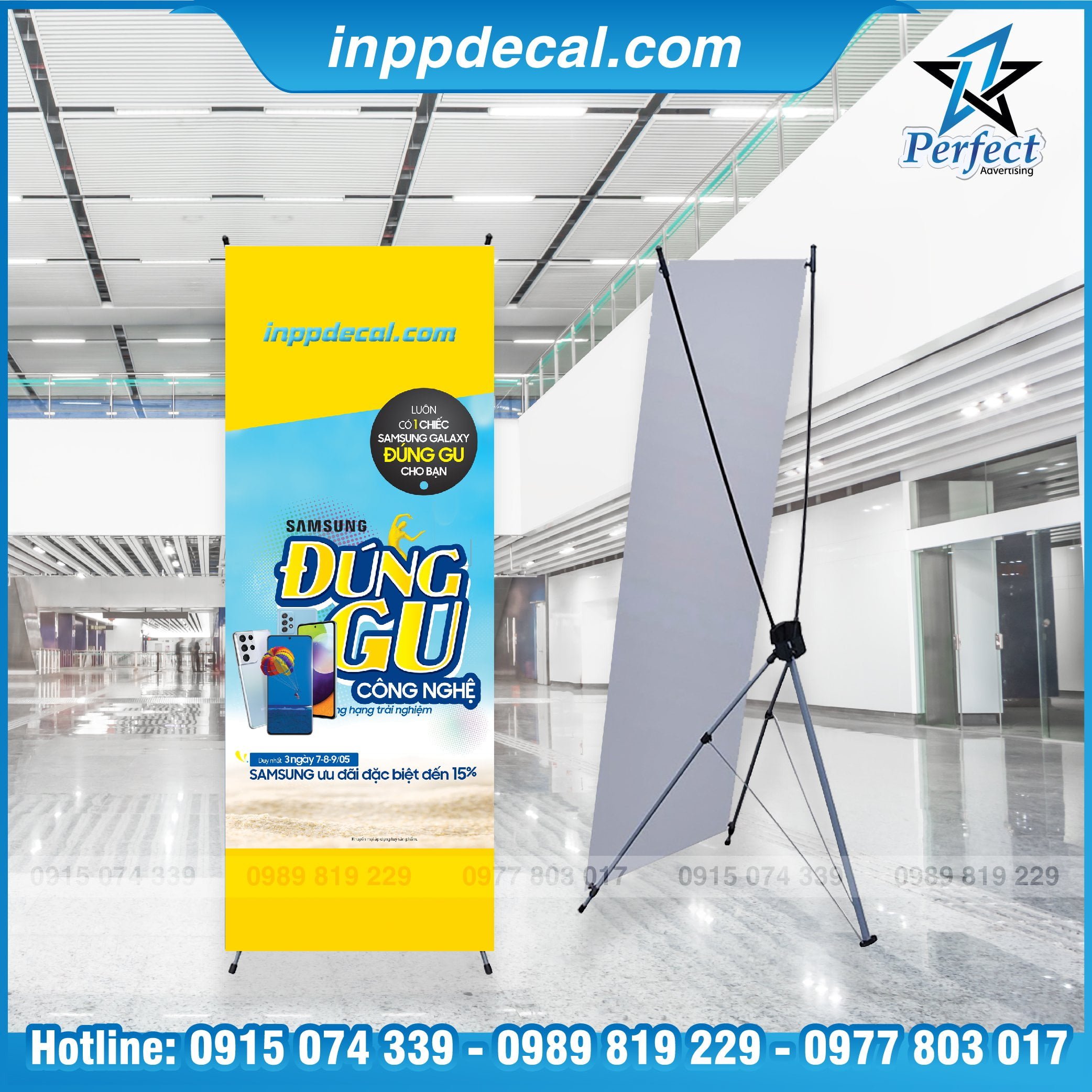 standee x cường lực