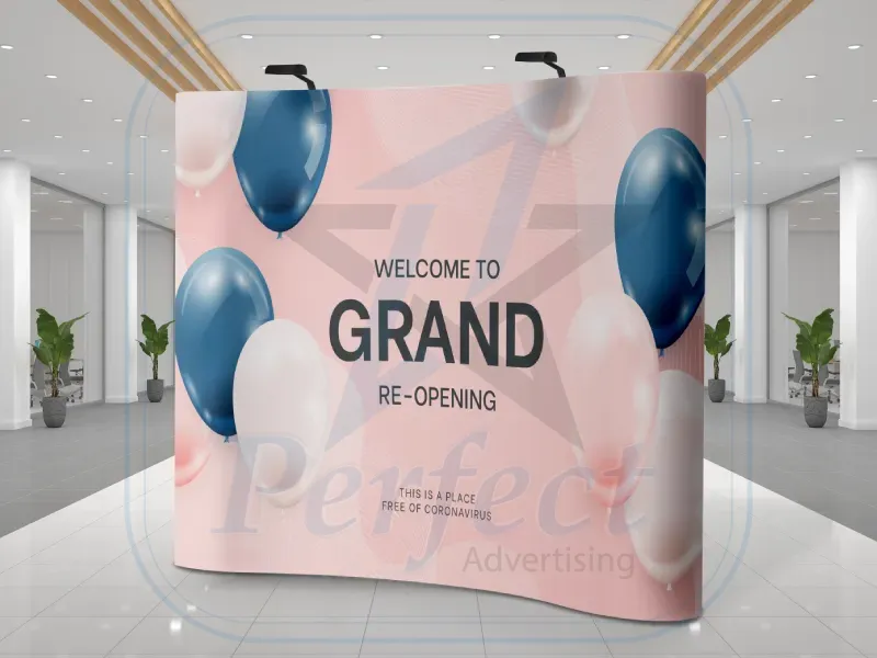 Dịch vụ backdrop khai trương trọn gói tại Perfect HCM