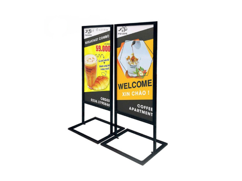 standee chân sắt