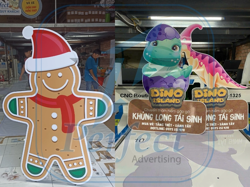 In standee mô hình nhân vật giá rẻ tại TPHCM