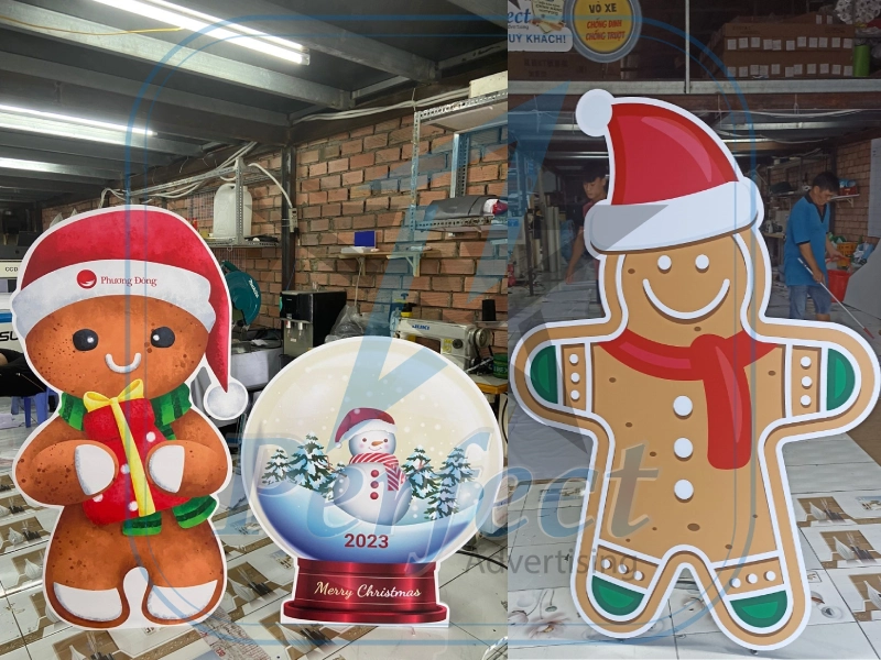 Ưu điểm của standee mô hình khung sắt tại Perfect