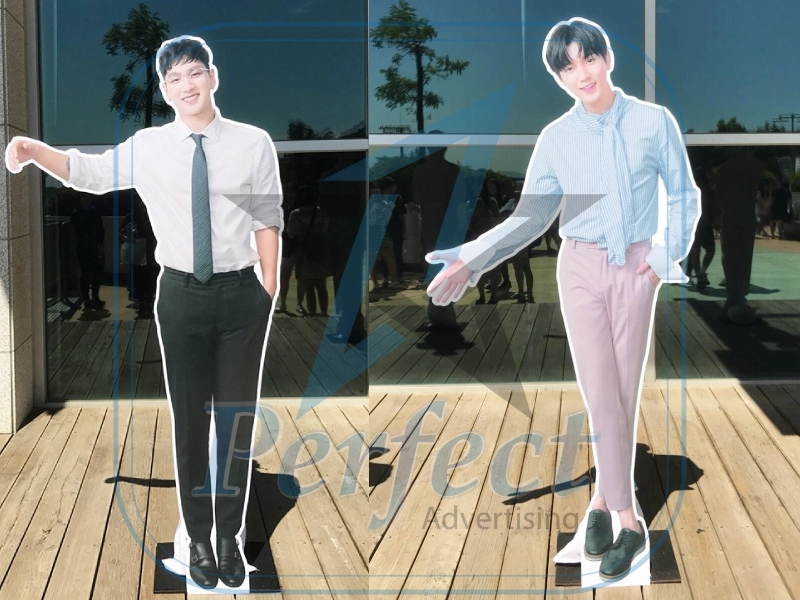 Standee formex hình người giá rẻ TPHCM