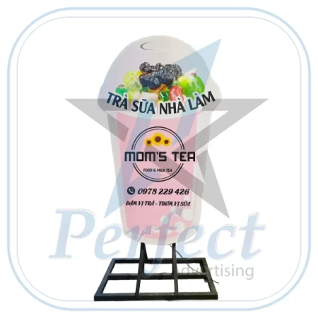 Standee mô hình trà sữa đẹp giá rẻ tại TPHCM _ Perfect