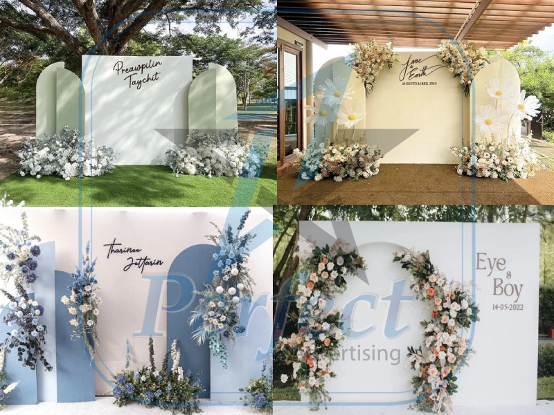 backdrop formex đám cưới giá rẻ HCM