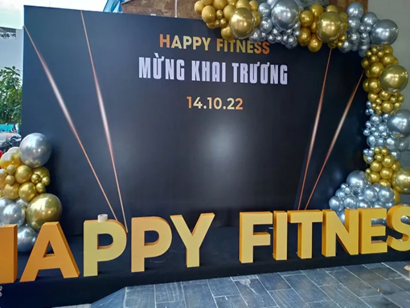 Backdrop khai trương đẹp