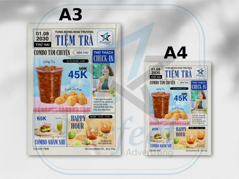 In poster decal đẹp