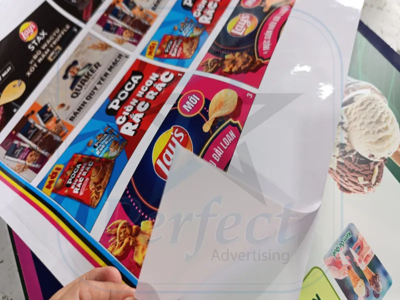 Perfect in chữ lên decal chất lượng tại TPHCM