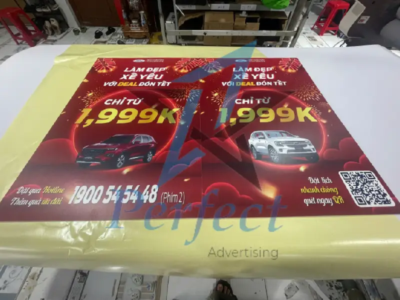 Bảng formex thông báo giá tốt tại Perfect
