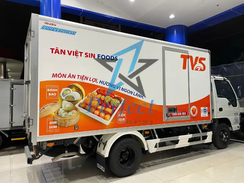 Đơn hàng in decal theo yêu cầu dán xe chất lượng tại Perfect