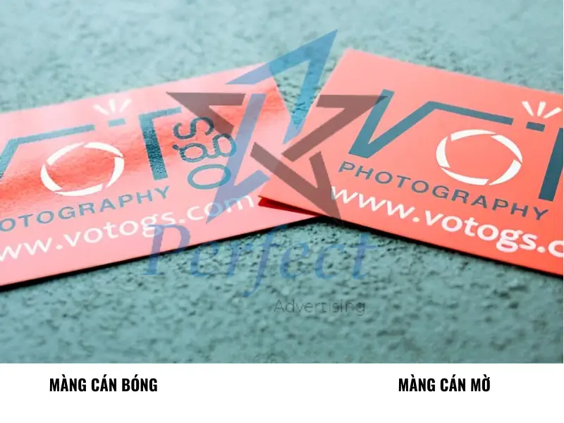 In decal cán màng thường sử dụng màng cán nào