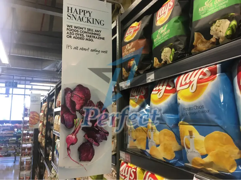 Các loại shelf talker formex trên thị trường