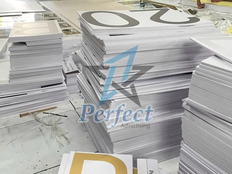 Đơn hàng cắt cnc formex theo mẫu số lượng lớn