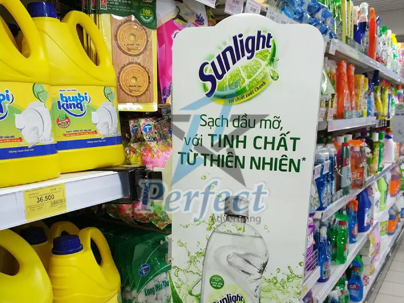 Hướng dẫn cách đặt shelf talker formex tại Perfect