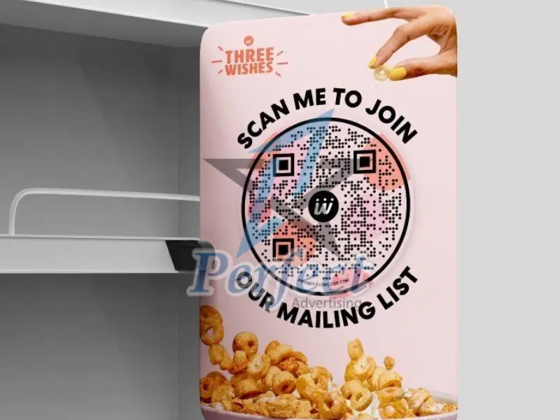 Mẫu shelf talker dạng tương tác