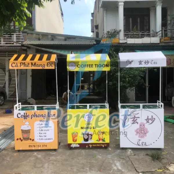 Booth sampling sắt giá rẻ