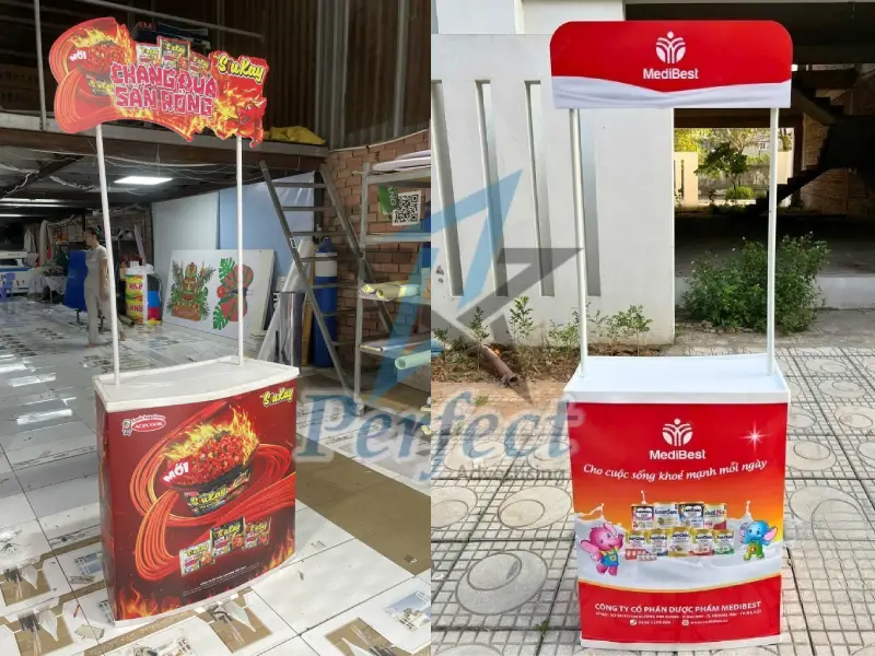 Các lĩnh vực thường sản xuất booth sampling trong thực tiễn