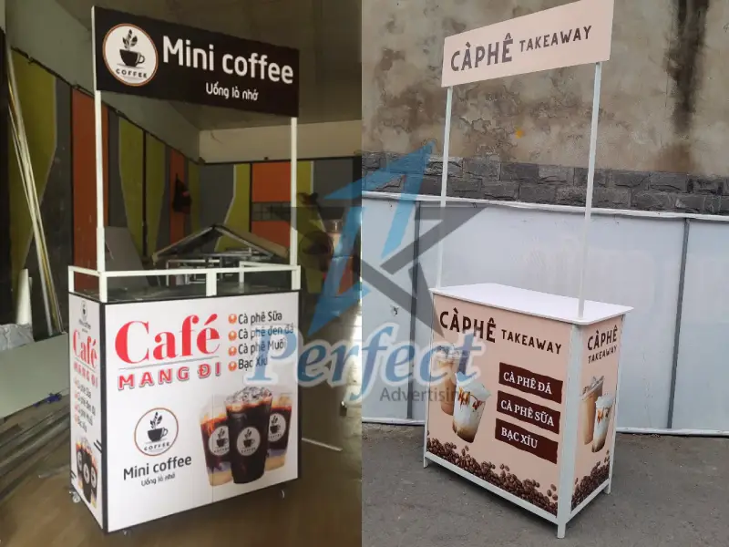 Những lưu ý khi thiết kế booth sampling sắt