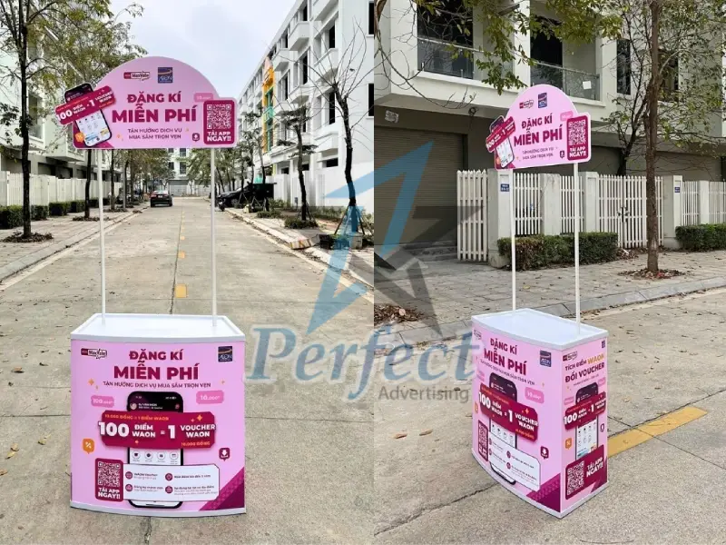 Phản hồi của khách hàng về sản phẩm và dịch vụ sản xuất booth sampling tại Perfect