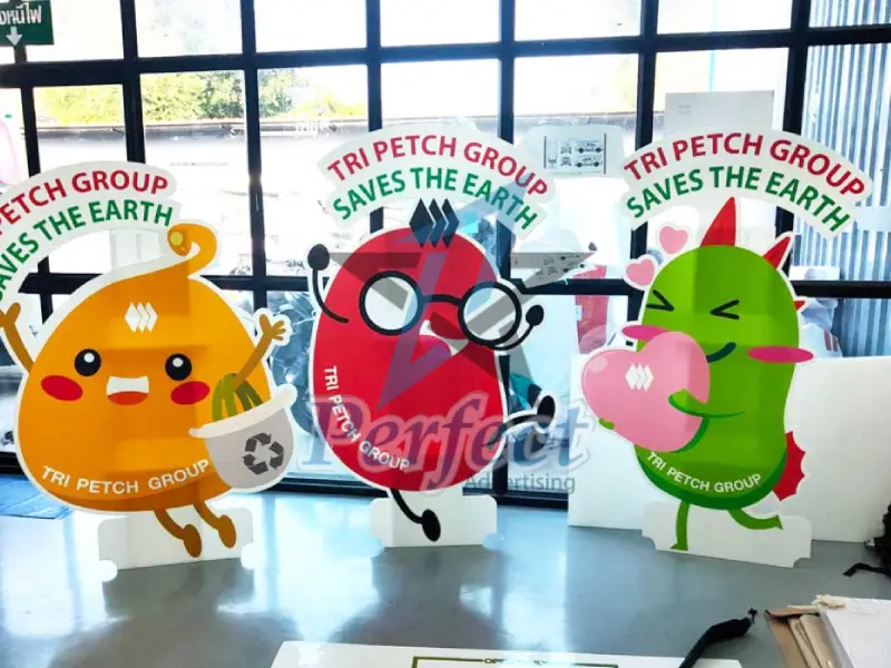 Phân loại các standee diecut