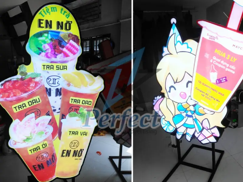Ứng dụng thực tế của standee diecut