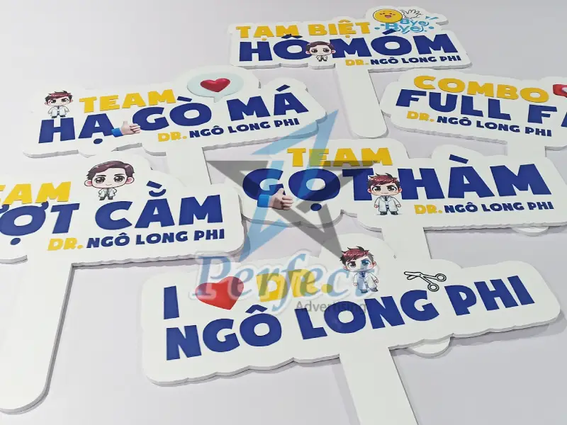 Hashtag cầm tay POSM