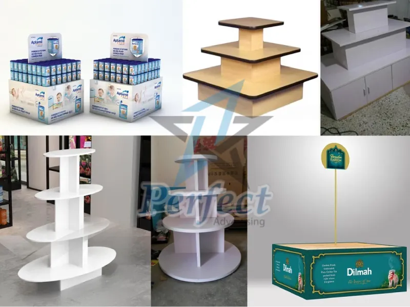 Các loại ụ trưng bày sản phẩm phổ biến hiện nay