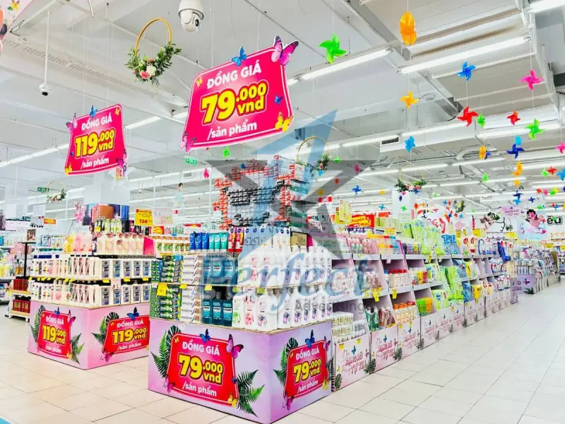 Mẫu dangler POSM chương trình khuyến mãi