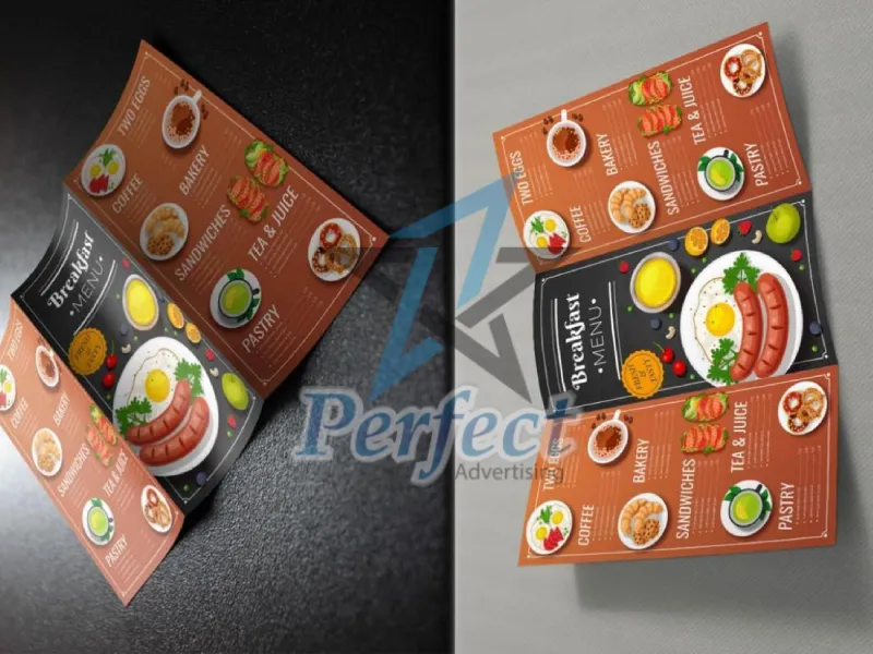 Mẫu leaflet cho nhà hàng