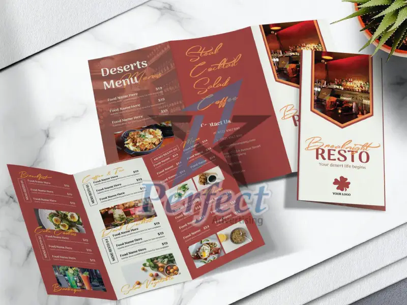 Tham khảo một số mẫu leaflet đẹp, ấn tượng