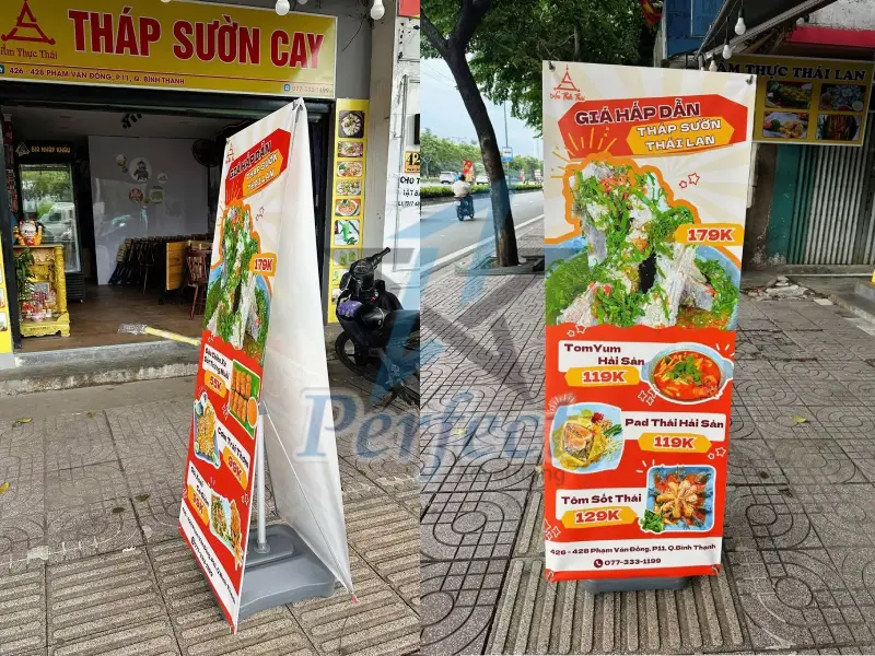 Các chính sách của dịch vụ in standee 2 mặt tại Perfect