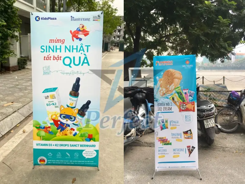 Lợi ích của dịch vụ in standee chữ X