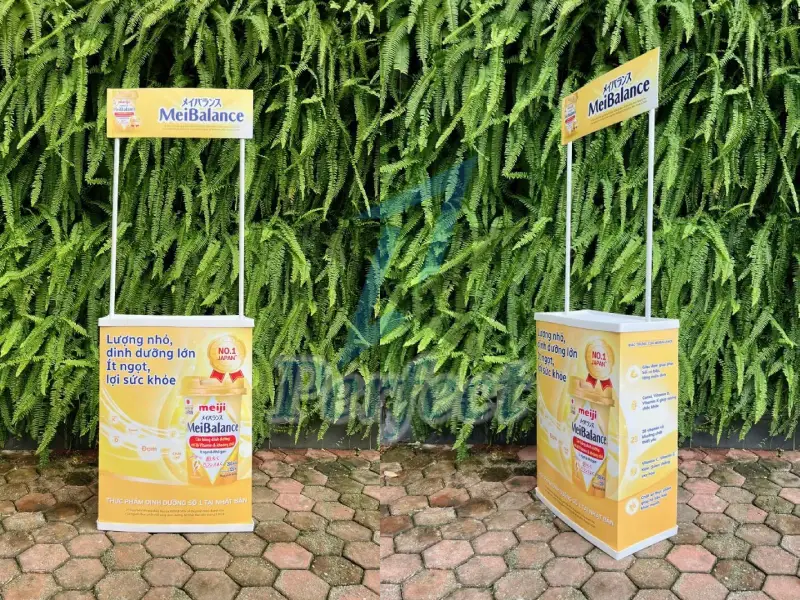 Một số đơn hàng in booth sampling đẹp tại Perfect