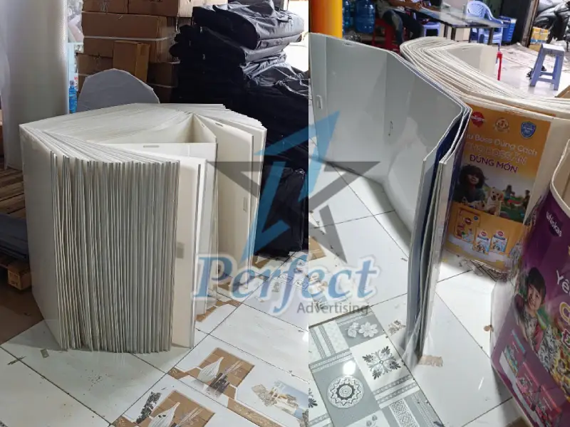 Quy trình đặt in booth sampling tại Perfect