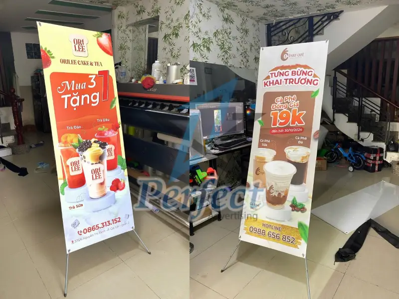 Tổng hợp một số mẫu standee x đẹp