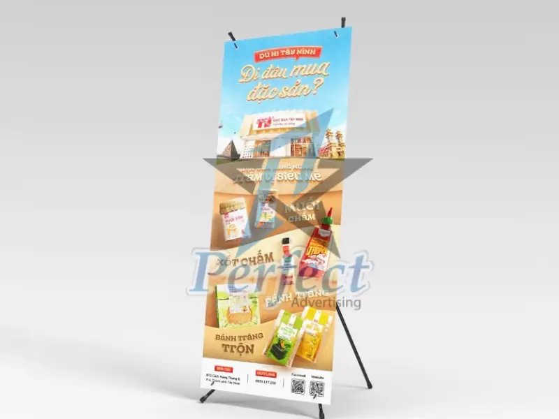 standee chân chữ X thường