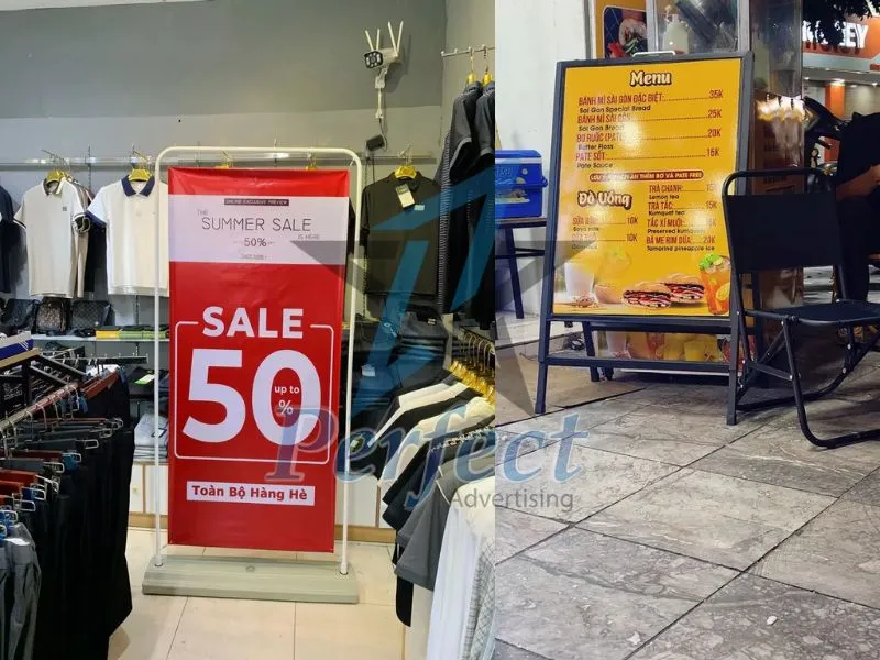 Cách bảo quản standee ngoài trời đúng cách