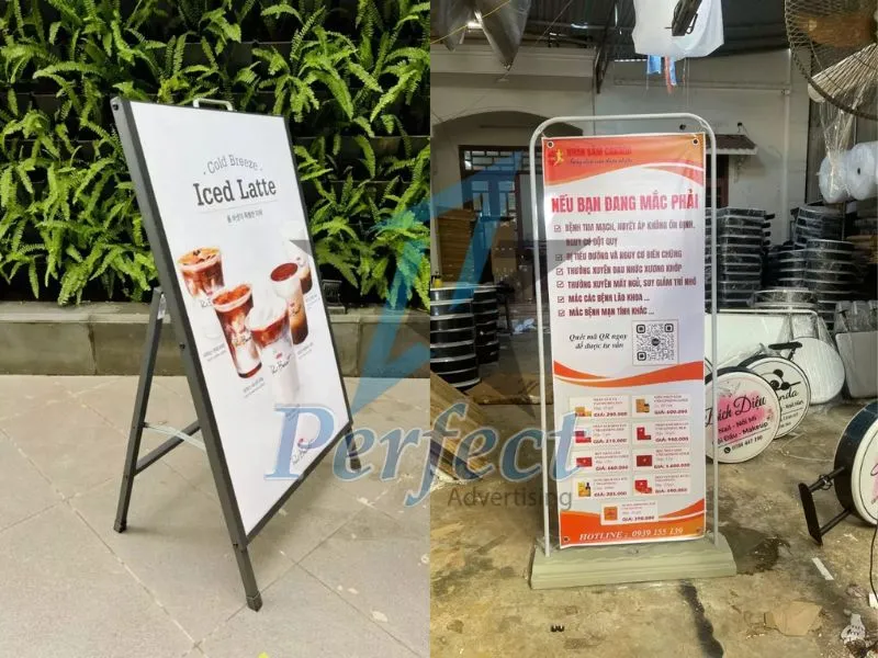Cách lựa chọn standee ngoài trời phù hợp