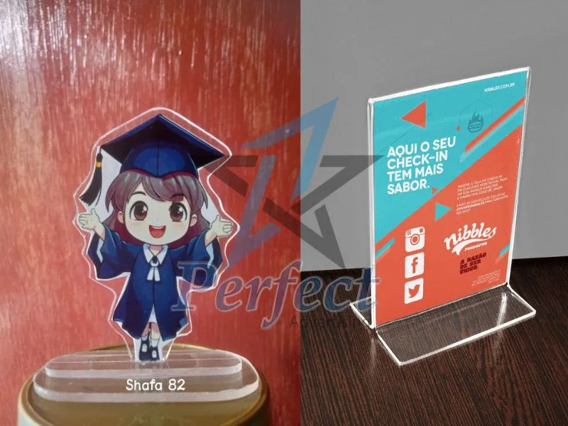 Một số yếu tố quan trọng tạo nên sản phẩm standee mica đẹp, ấn tượng