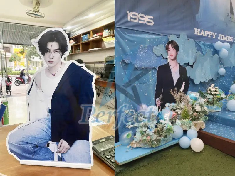 Phản hồi của khách hàng khi in standee mô hình người tại Perfect