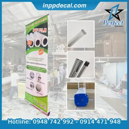 Standee Cuốn Nhôm Cao Cấp 80X200 Tại Perfect