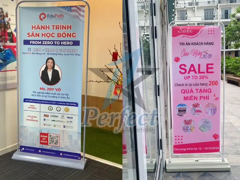 Standee khung cửa