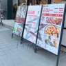 standee 2 mặt trong menu