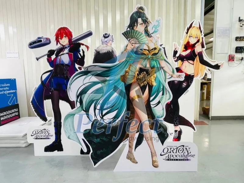 standee anime đa dạng mẫu mã