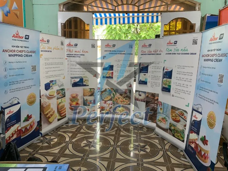 standee cuốn nhôm cao cấp 80x200 nhiều ứng dụng