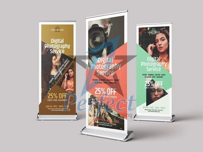 thiết kế standee cho sự kiện