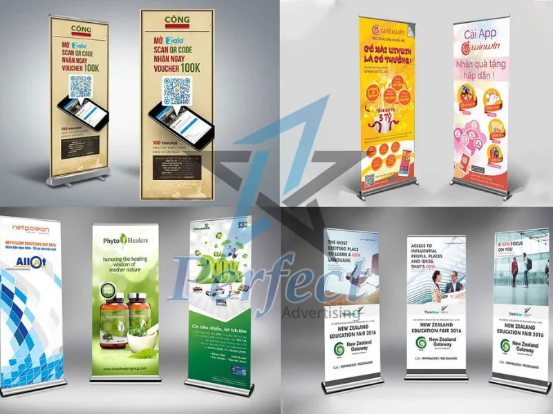 thuê chân standee nhiều ứng dụng