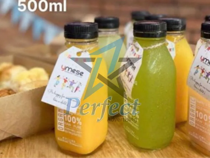 in uv trên chai thuỷ tinh đẹp mắt