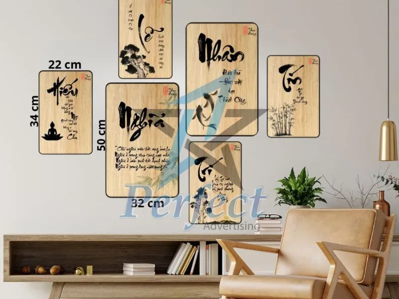 in uv trên gỗ chất lượng cao
