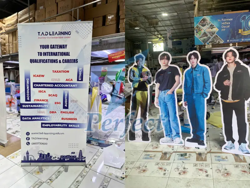 Các chính sách của dịch vụ in standee tại Perfect