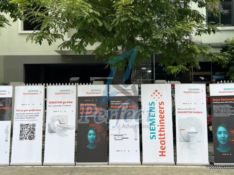 Các dịch vụ in standee tại Perfect